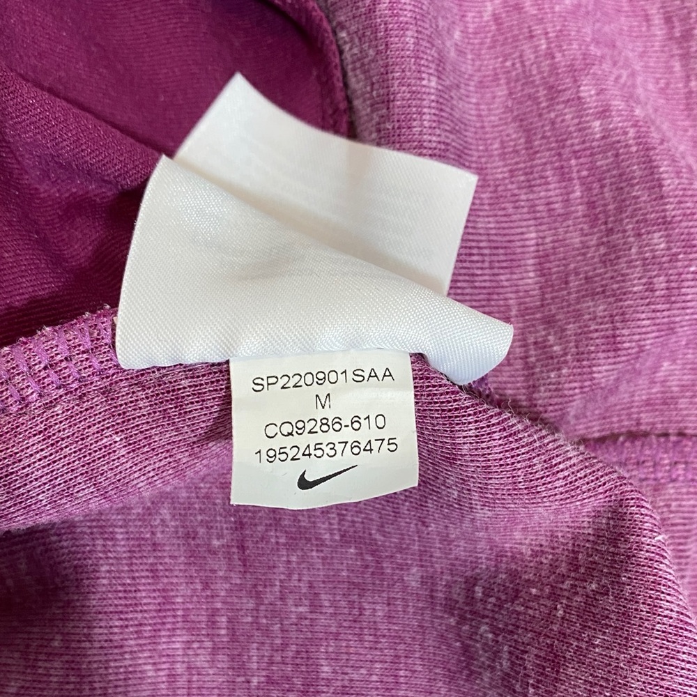 Nike Dri-Fit Maternity Reversible Pullover in Violet Heather - women size M - Picture 9 of 12